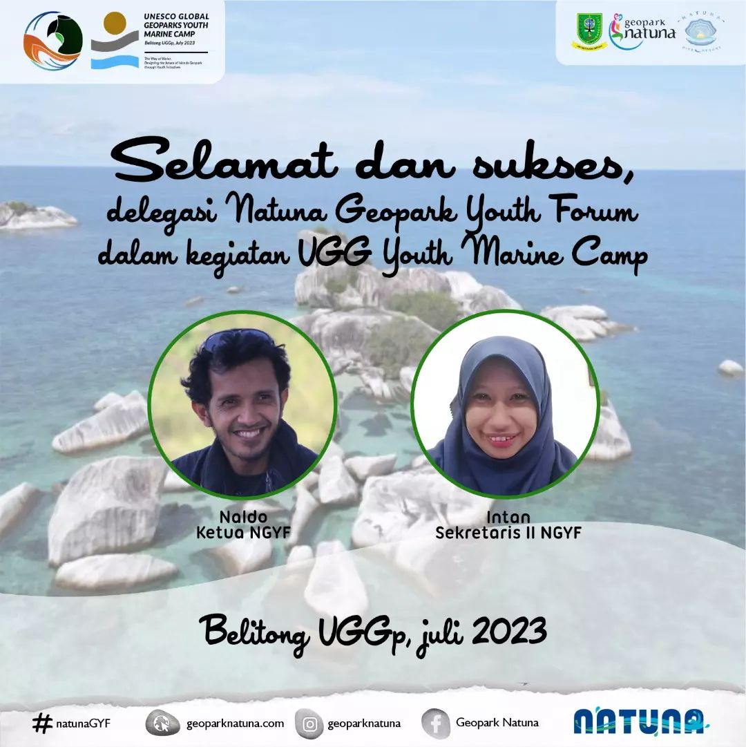 You are currently viewing Geopark Natuna Kirimkan Dua Delegasi ke UGGYMC
