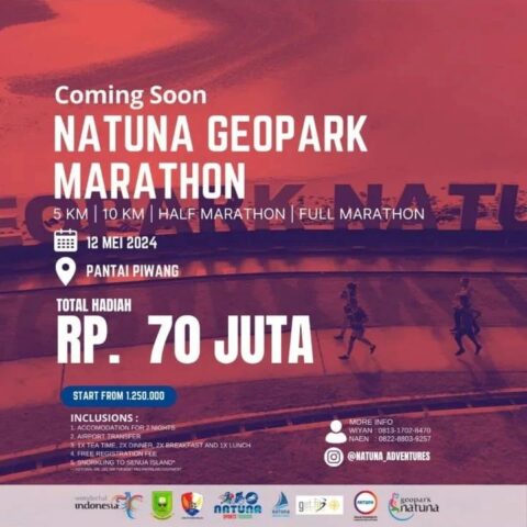 Read more about the article Natuna Geopark Marathon Digelar Bulan Mei 2024